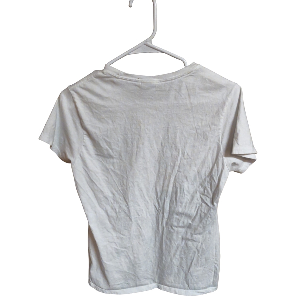 NWOT Pretty Girls Vote Republican White Graphic Tee Size Medium - Picture 4 of 4